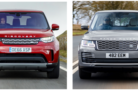 Comparison Land Rover Discovery to Range Rover