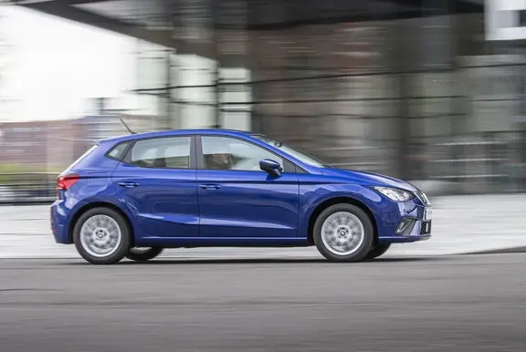 Seat Ibiza driving