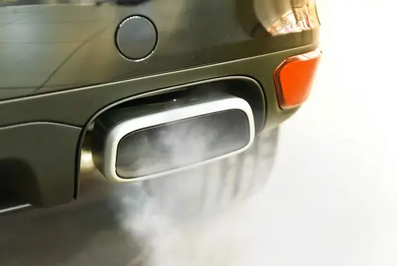 Car exhaust tailpipe