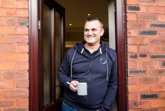 Smiling Cazoo customer