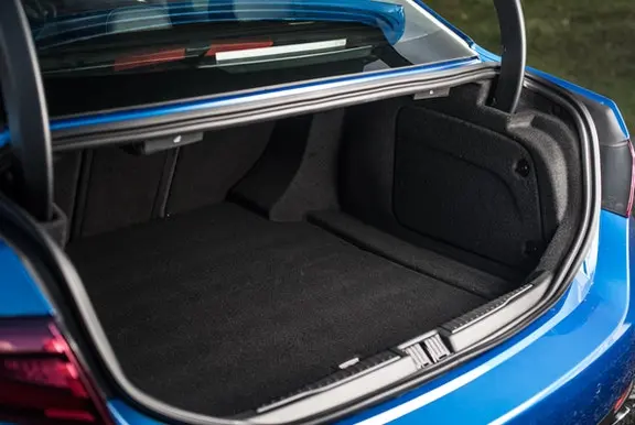 Boot shot of the Alfa Romeo Giulia