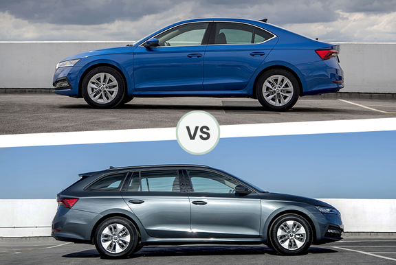 Skoda Octavia hatch vs estate comparison