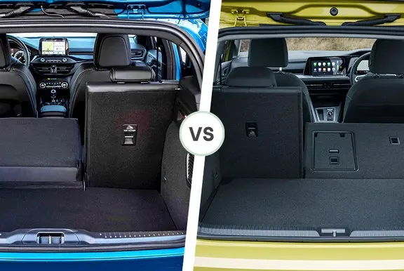 Ford Focus vs Volkswagen Golf boot space