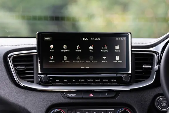 Jaguar infotainment system