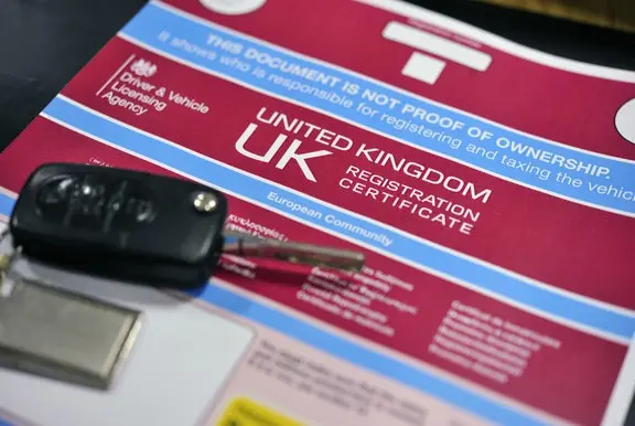 V5C registration document