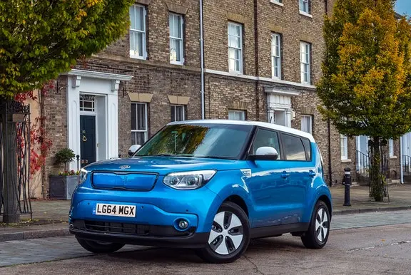 Kia Soul EV front