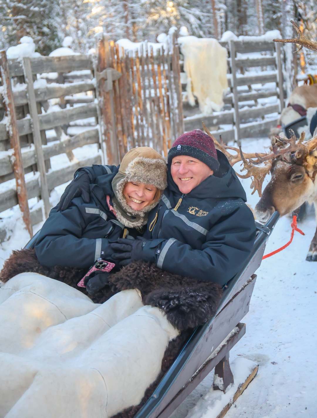 13 Web Finland winter reindeer ride by Lari Laasjarvi