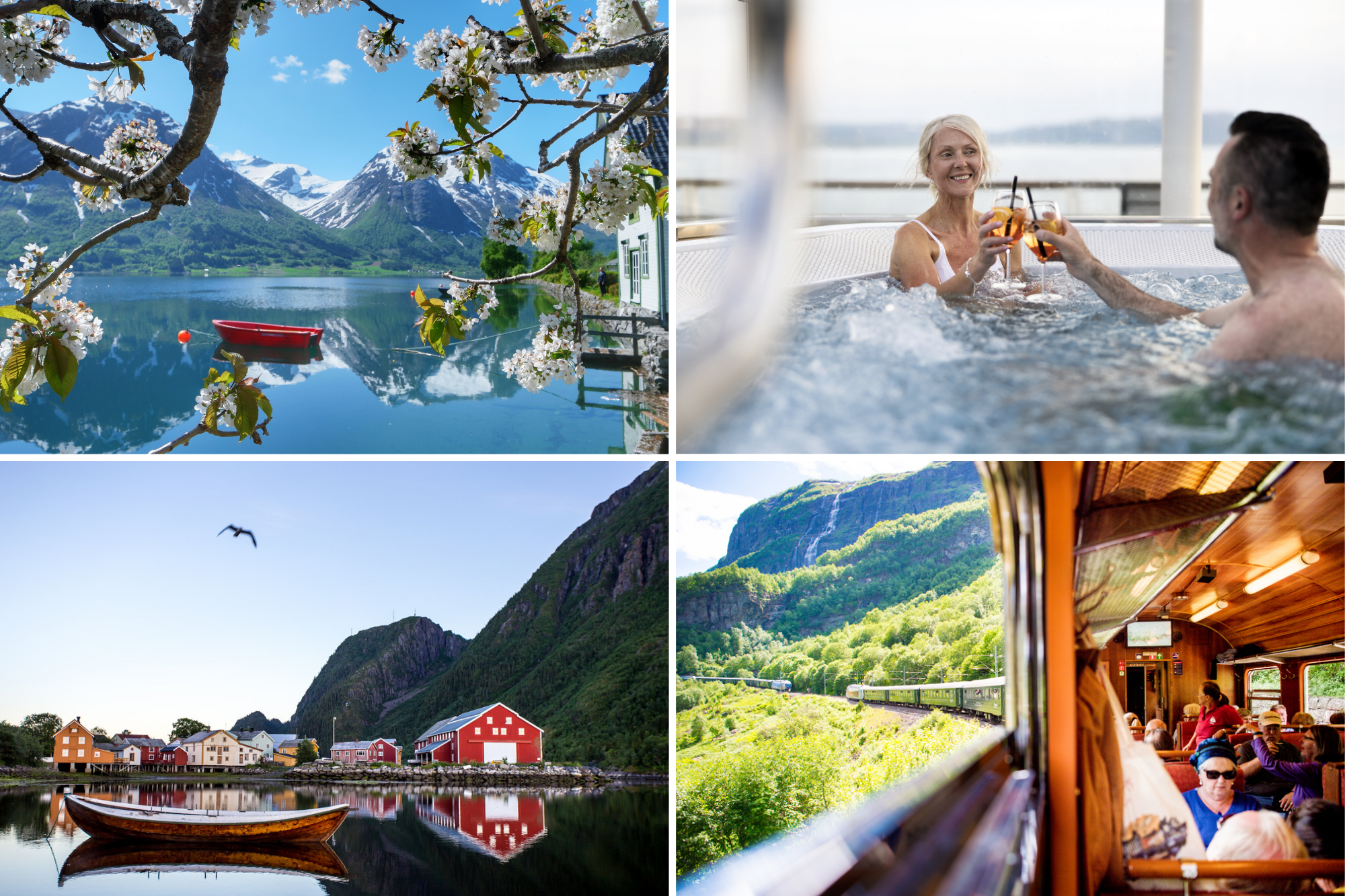 Mountains, Fjords & Norwegian Coastal Voyage
