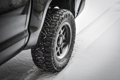 Tires in the Snow