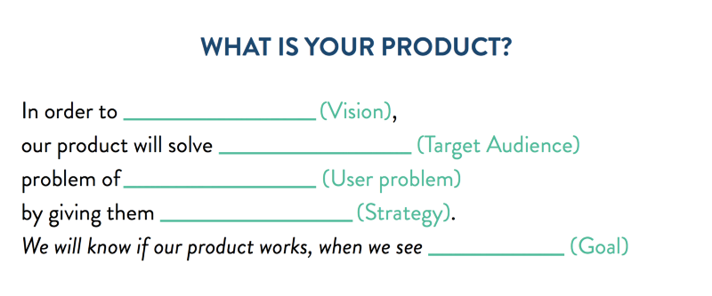 Product Definition Template