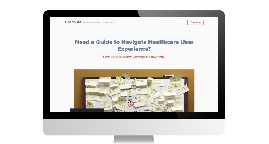 HealthUX.com Screenshot