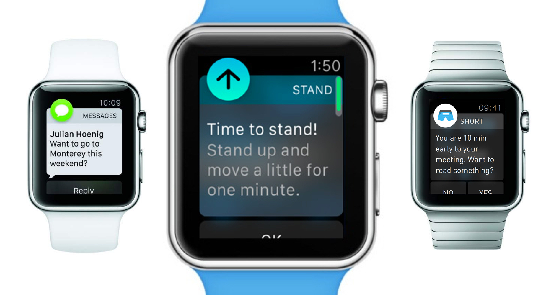 Apple Watch with Contextual Intelligence