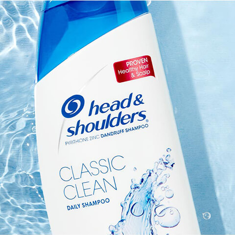 flacone shampoo antiforfora Classic clean head & shoulders