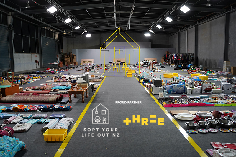 We're partnered with Three's Sort Your Life Out NZ!