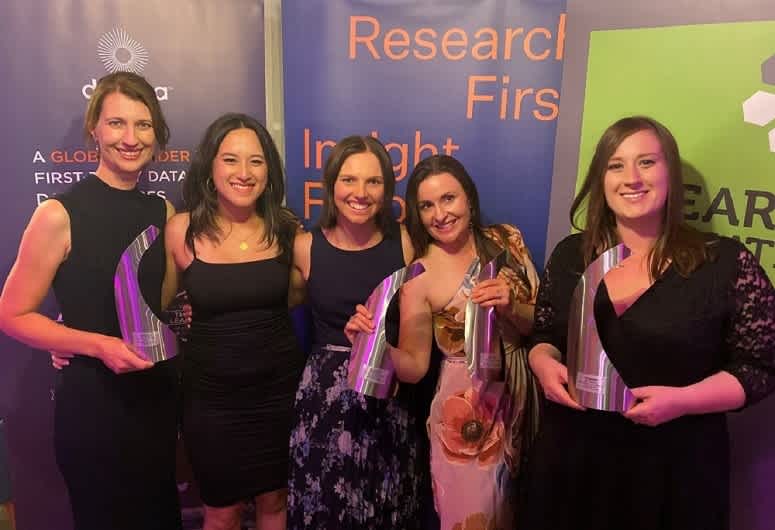 AA Insurance Insights team won twice at the prestigious industry Research Association Effectiveness Awards.