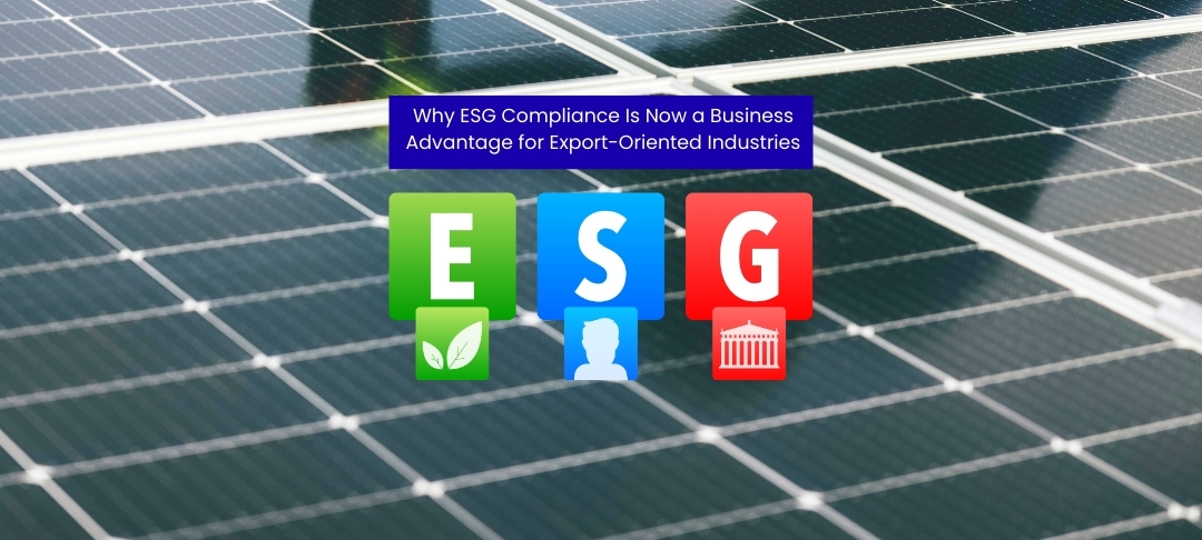 Why ESG Compliance Is Now a Business Advantage for Export-Oriented Industries