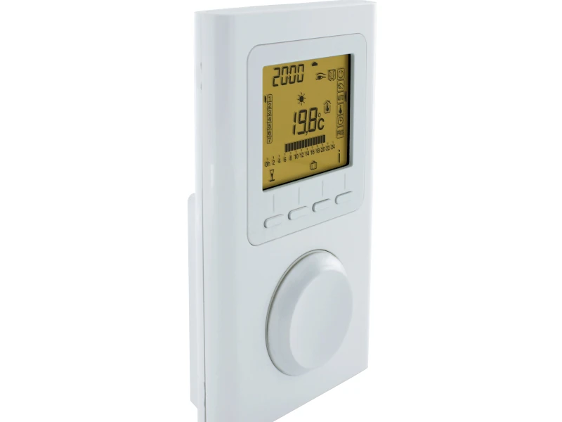 Abbildung von digitalem Thermometer.