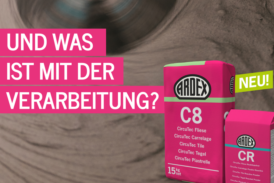 ARDEX C8 Post C 12 2025 Verarbeitung