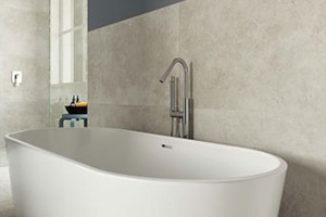 Badewanne in weiß