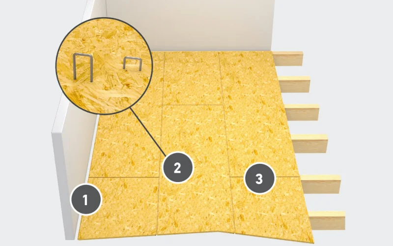 Anleitung zum Verbauen von OSB-Platten