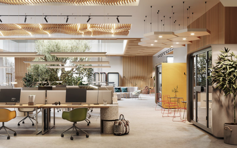 modernes Büro