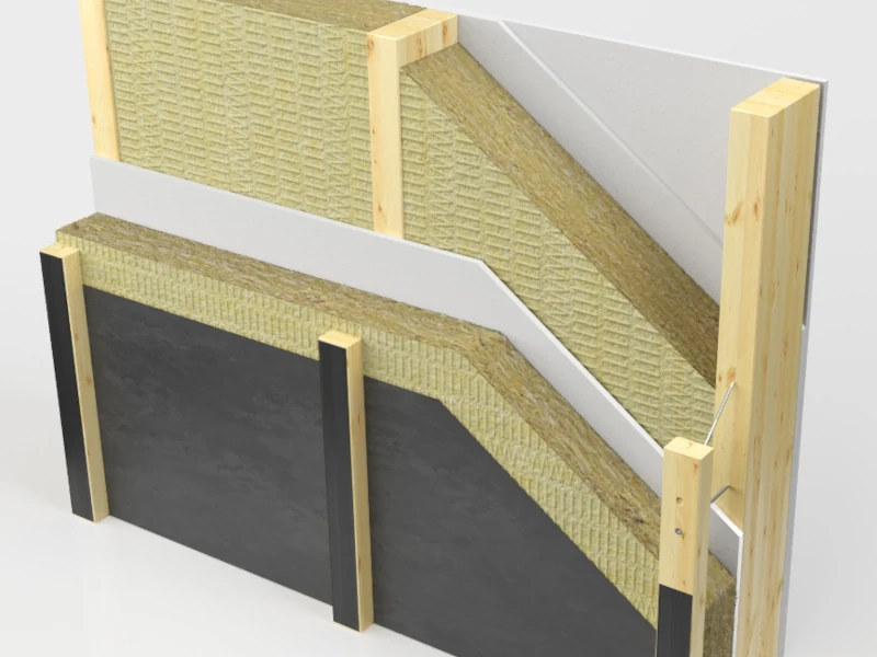 Modellaufbau von Rockwool-Produkten