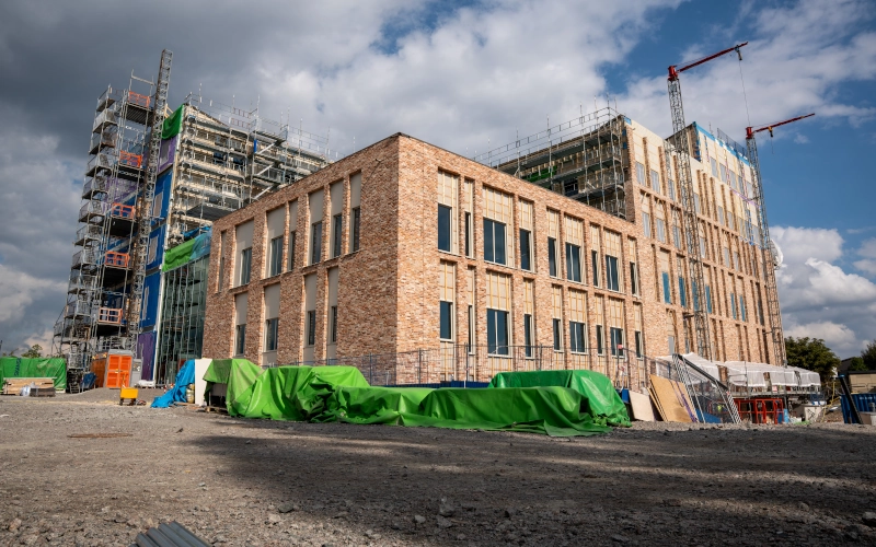 Baustelle Historischer Verblender in Stettin