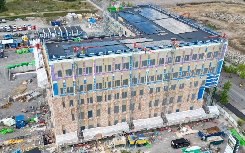 Baustelle Historischer Verblender in Stettin
