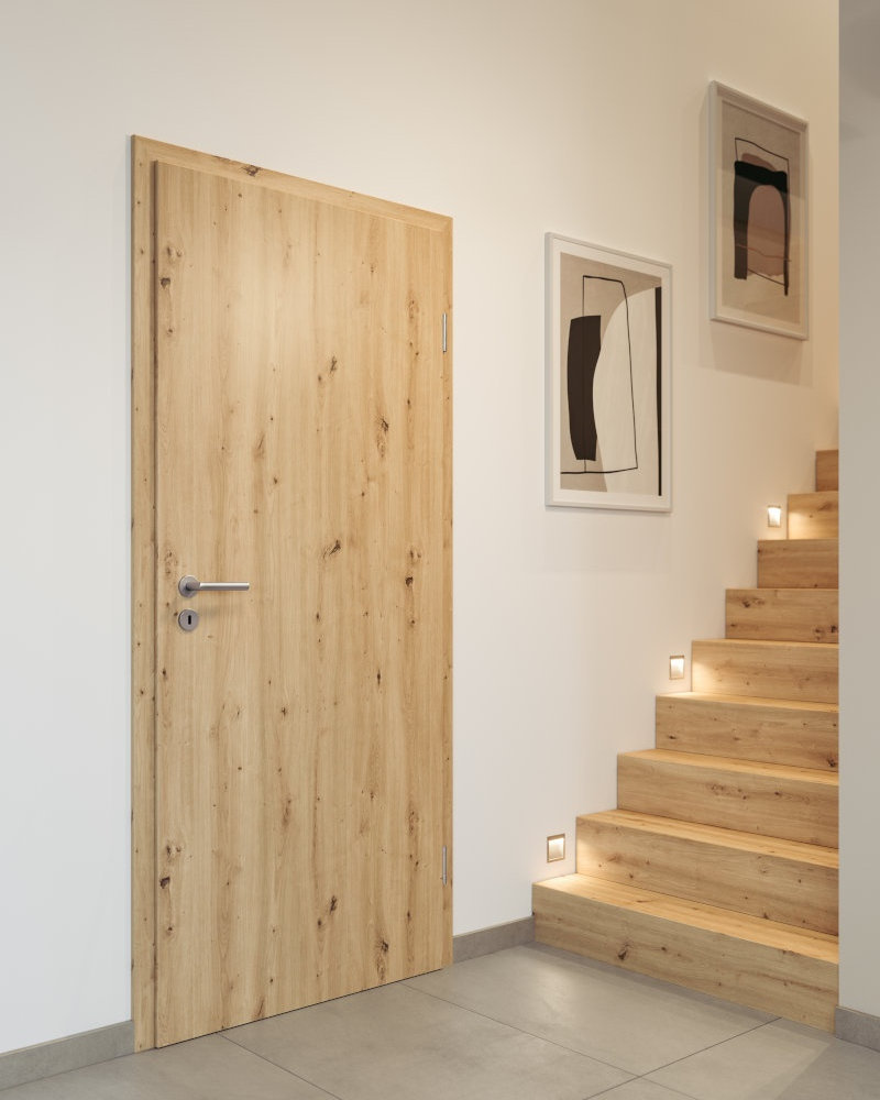 Zimmertür in Holz-Optik