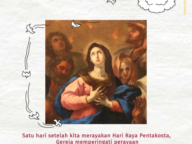 Peran Bunda Maria dalam Pentakosta dan sebagai Bunda Gereja