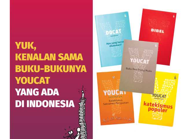 #RoadTo5ThYOUCAT: Kenalan Sama Buku-Buku YOUCAT yuk! 