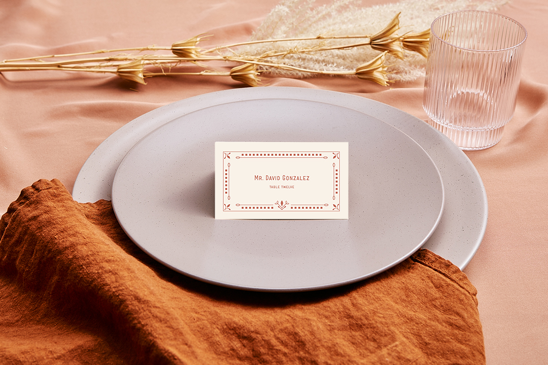How to Write Place Cards for Your Wedding