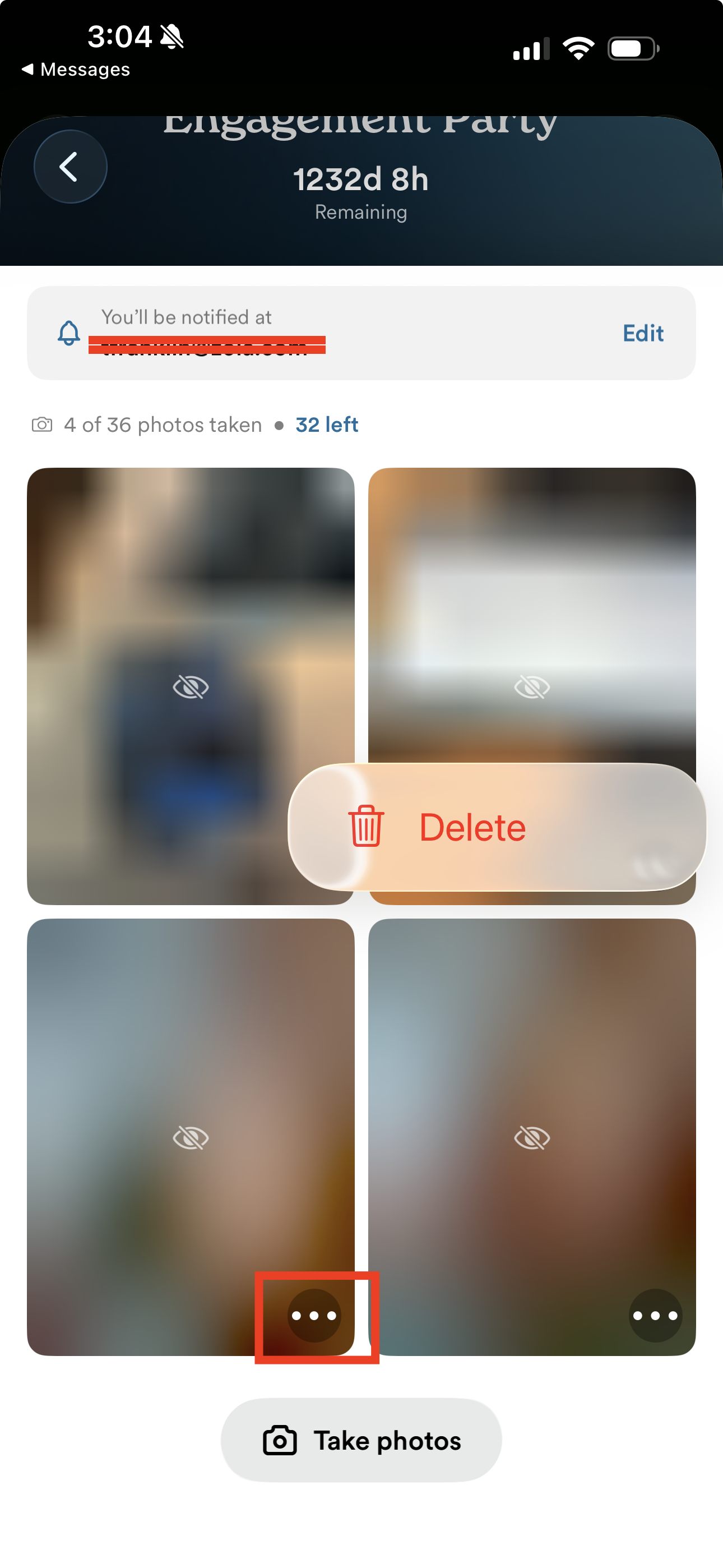 guest delete photo