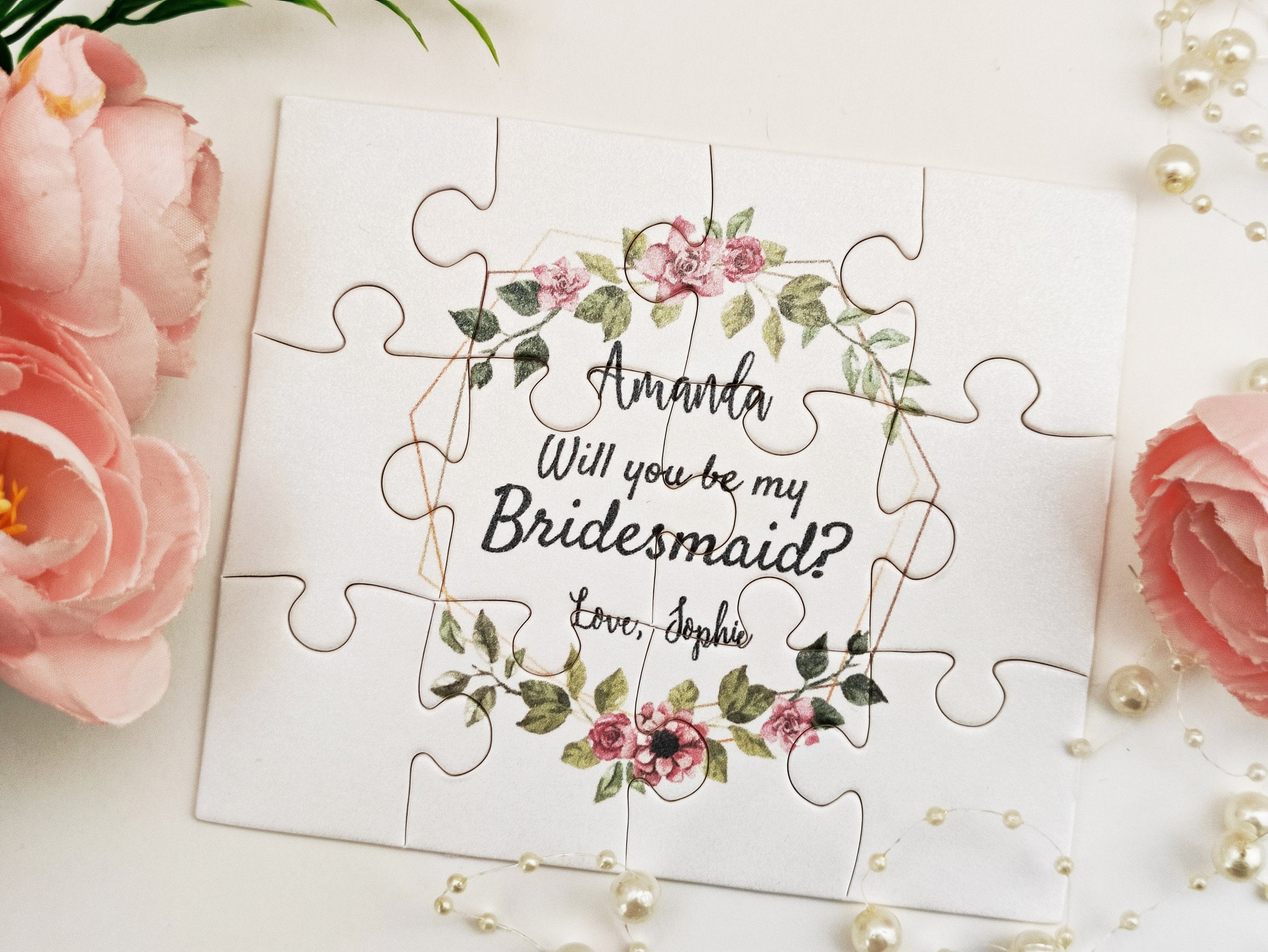 bridesmaid proposal puzzle