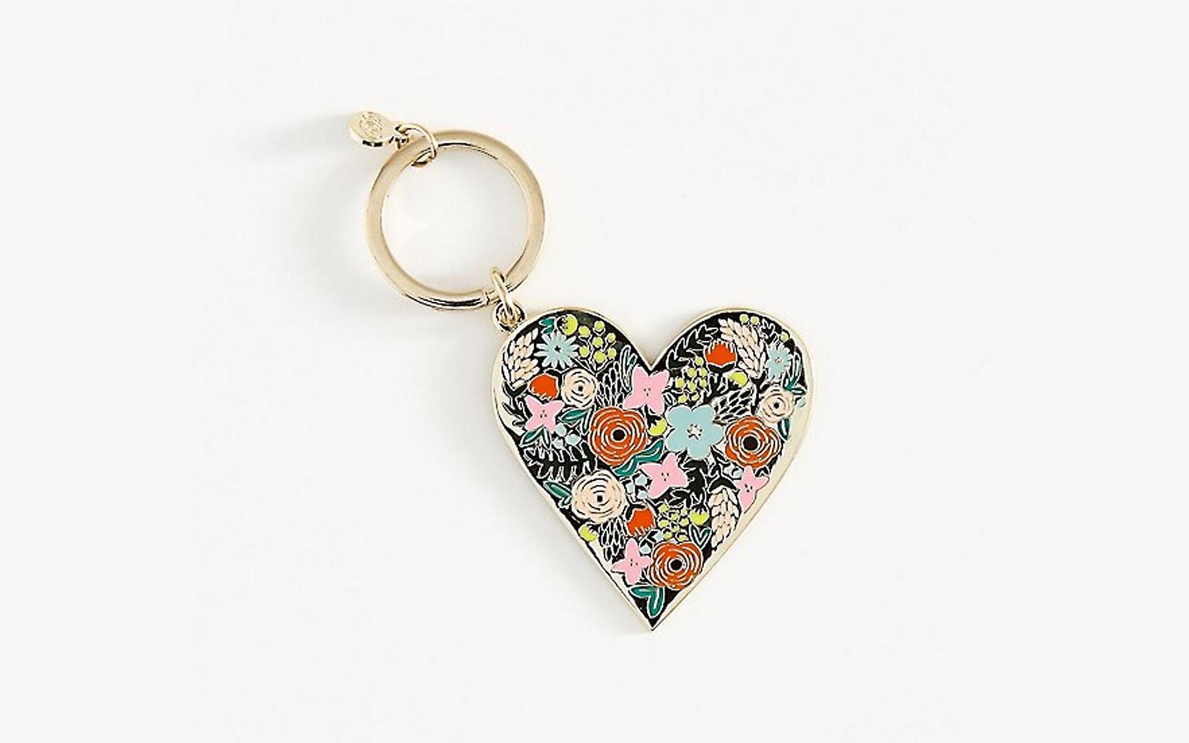 floral-heart-keychain