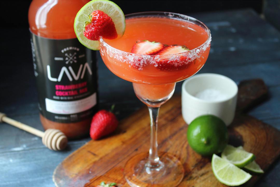 Strawberry Paloma Cocktail by LAVA on Pexels