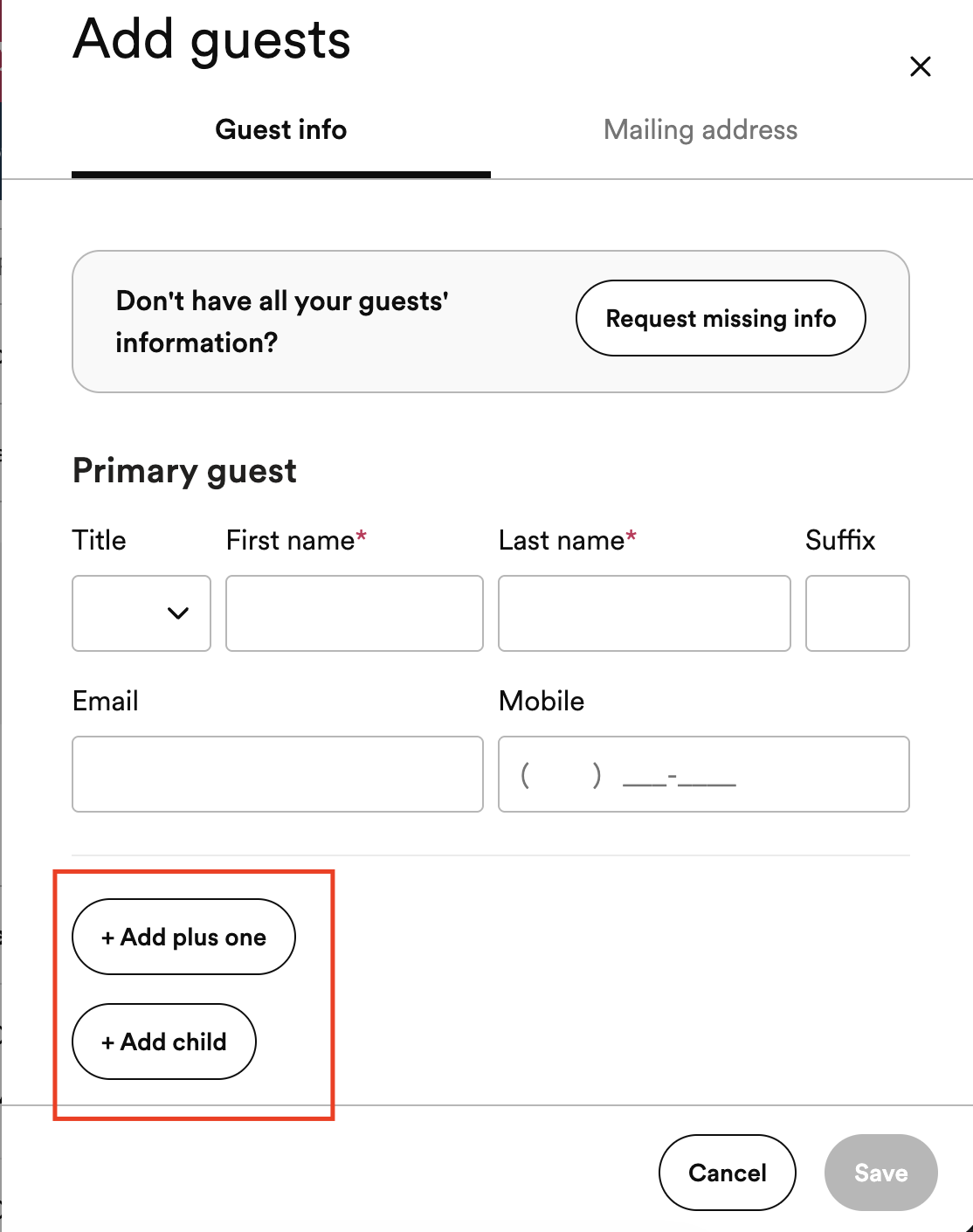 add guest