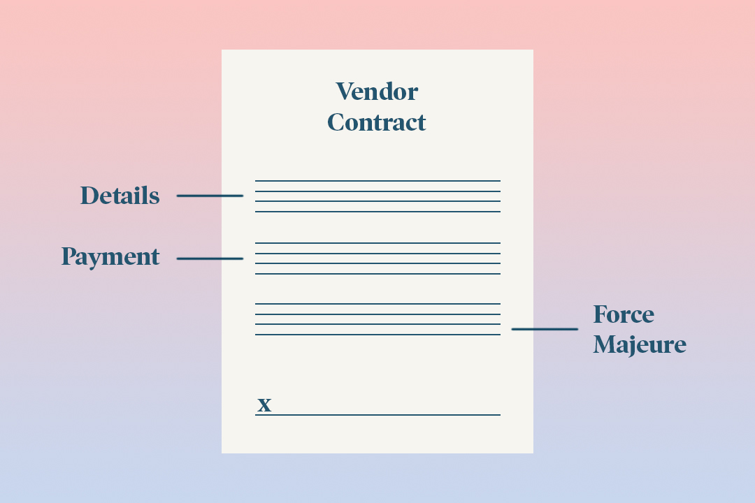 What to Look for in a Wedding Vendor Contract