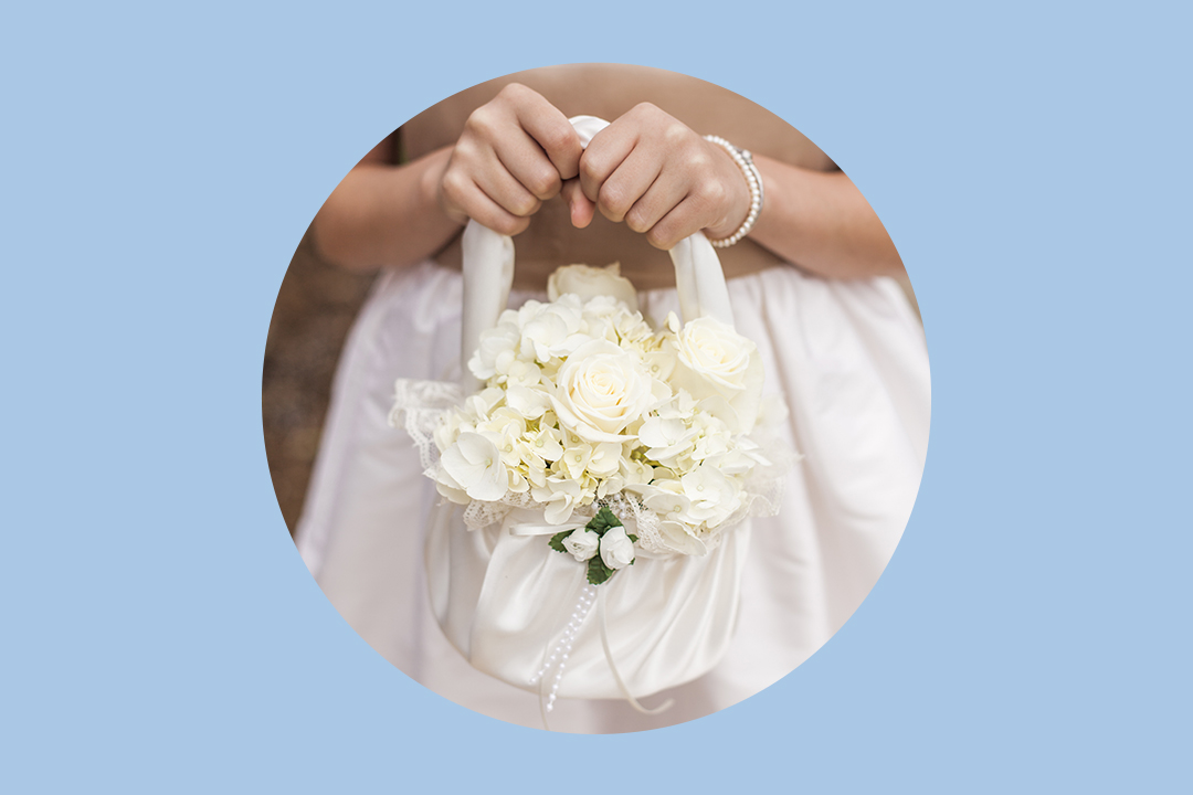 How to Make a Flower Girl Basket
