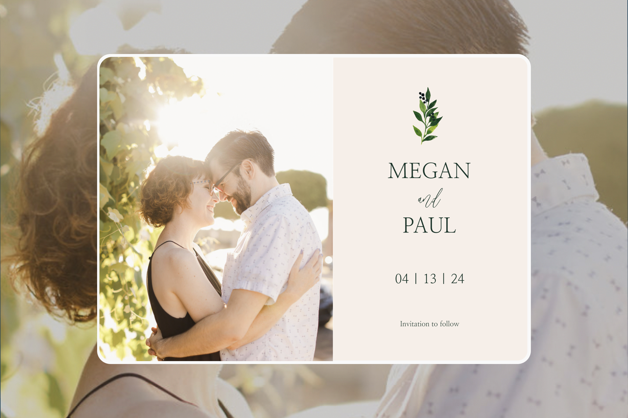 Megan & Paul — The Day it All Began