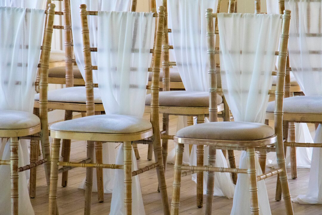 How to Choose the Right Wedding Chair Sashes For Your Reception
