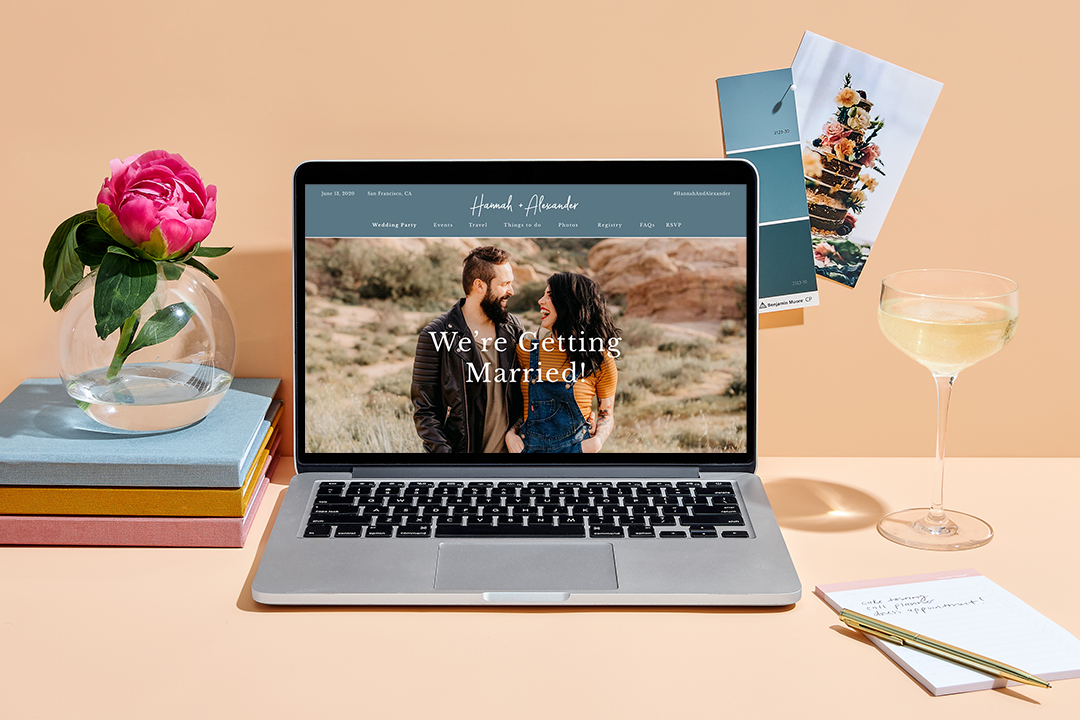How to Share Your Wedding Website