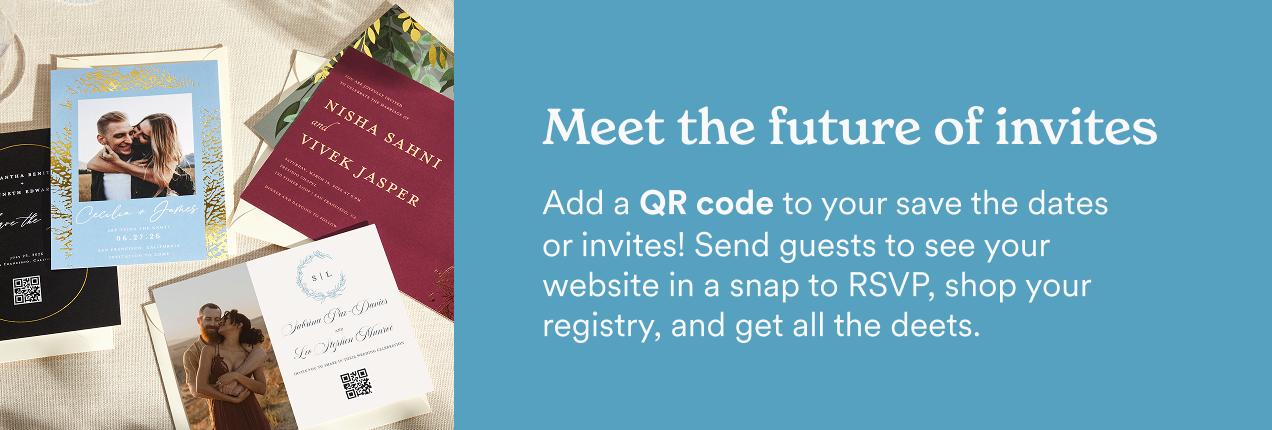 Meet the Future of Invites - QR code