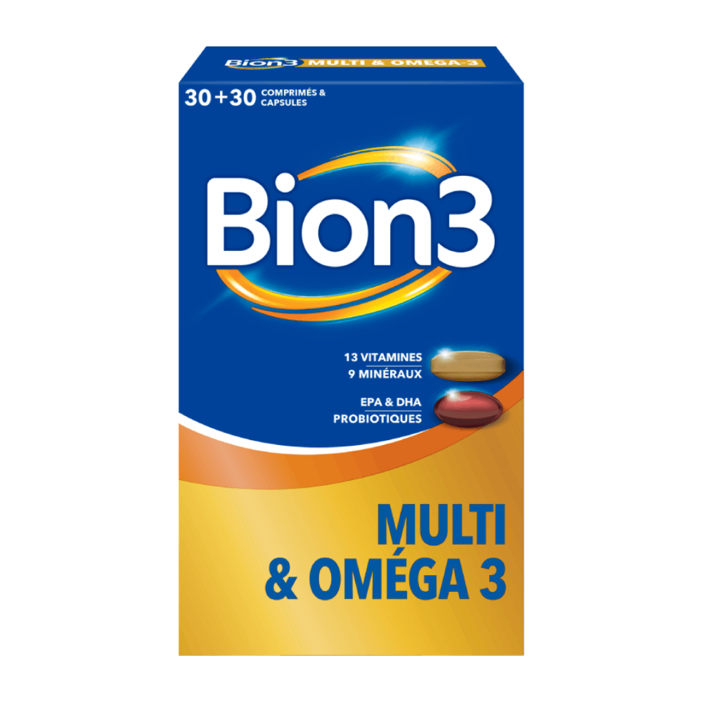 Bion3 Multi & Oméga 3 packshot