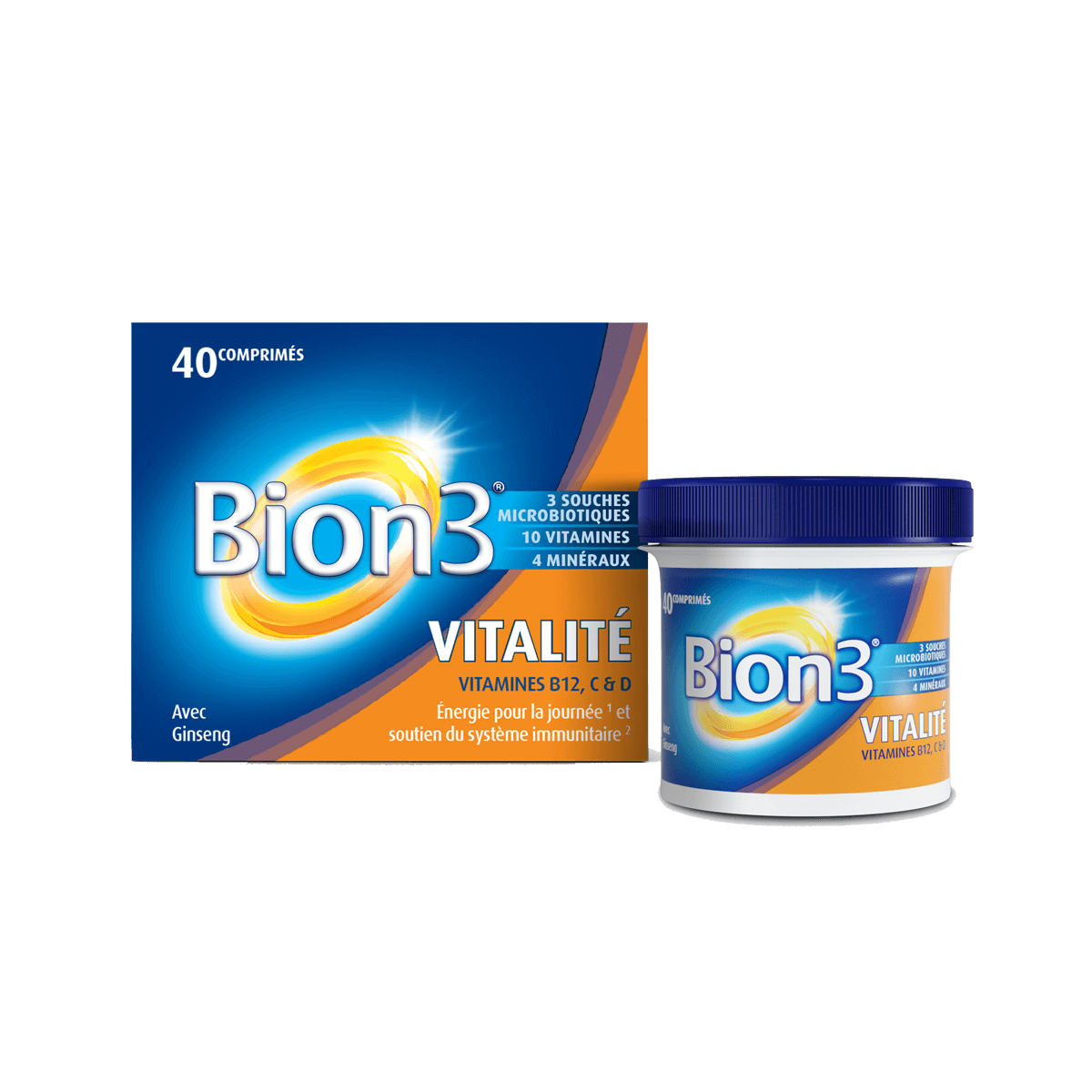 Vitamines contre la fatigue Bion®3 Vitalité