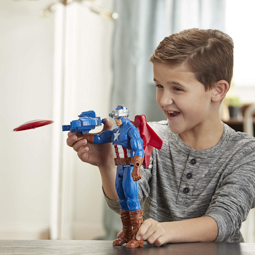 Hasbro - Blast Gear Captian America
