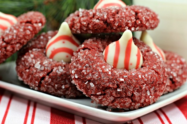 Holiday Thumbprint Cookies