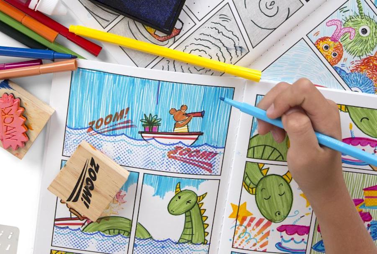 Comic Book Kit, Kid Made Modern