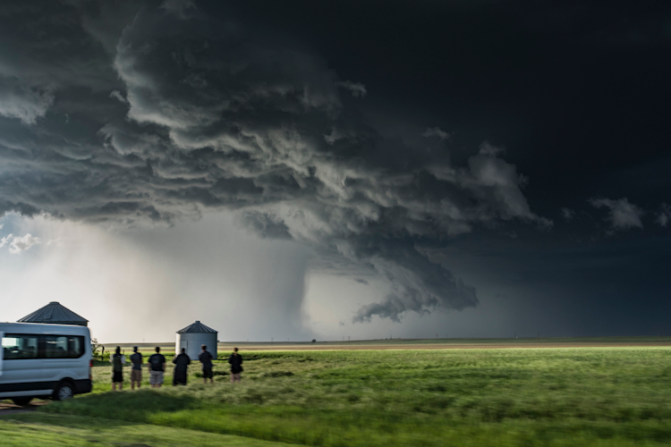 track storms in real time