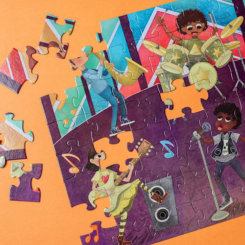 Little Likes Kids Musical Crossroads Puzzle